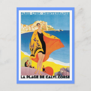 Carte Postale Vintage Paris Lyon Méditerranée