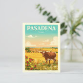 Carte Postale Vintage Pasadena Texas (Debout devant)