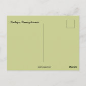 Carte Postale Vintage Pennsylvania Map (Dos)