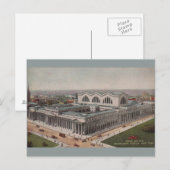 Carte postale vintage Pennsylvania Station New Yor (Devant / Derrière)