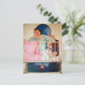 Carte Postale Vintage père endormi (Debout devant)