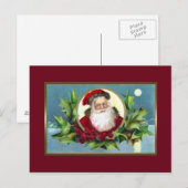 Carte postale vintage Père Noël Christmas (Devant / Derrière)