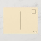 Carte postale vintage Père Noël Rosa CA (Dos)