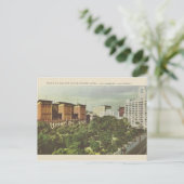 Carte postale vintage Pershing Carré Los Angeles (Debout devant)
