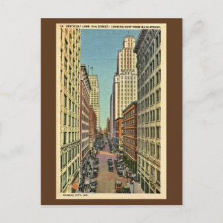Carte Postale Vintage Petticoat Lane Kansas City, MO