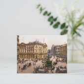 Carte Postale Vintage Piccadilly Circus Londres Angleterre (Debout devant)