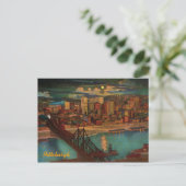 Carte Postale vintage Pittsburgh By Moonlight (Debout devant)