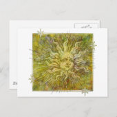 Carte Postale Vintage plein soleil (Devant / Derrière)