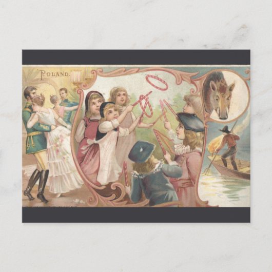 Carte Postale Vintage Poland (Devant)