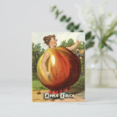 Carte postale vintage : Pomme (Debout devant)