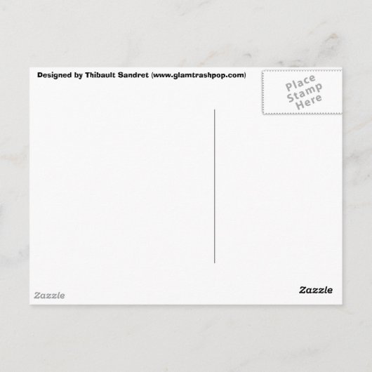 Carte postale vintage Pop (Dos)