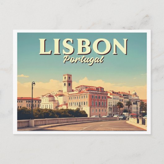 CARTE POSTALE VINTAGE PORTUGAL DE LISBONNE (Devant)