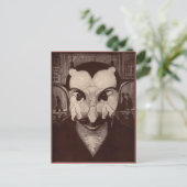 Carte postale vintage pour diabolique (Debout devant)