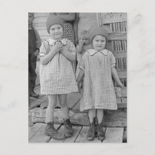 Carte postale vintage pour enfants (Devant)