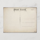 Carte postale vintage pour enfants Valentine (Dos)