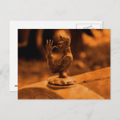 Carte postale vintage pour ornement (Devant / Derrière)