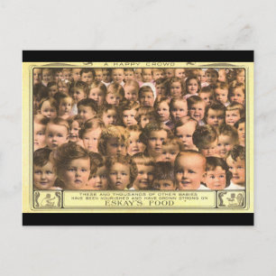 Carte Postale Vintage Product Label Art, Eskay's Baby Food