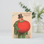 Carte Postale Vintage : publicité agricole - (Debout devant)