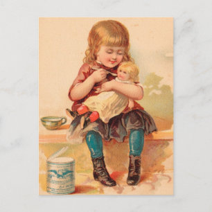 Carte Postale Vintage : publicité pour les boissons -