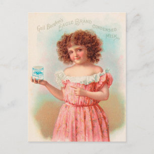 Carte Postale Vintage : publicité pour les boissons -
