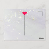 Carte postale vintage Queen of Hearts Valentine Ho (Dos)