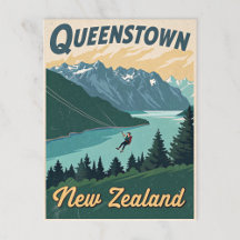 Vintage Queenstown Nouvelle-Zélande Aventure