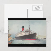 Carte postale Vintage R.M.S. Carinthia (Devant / Derrière)