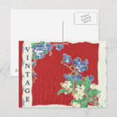 Carte postale vintage Red Handkercard (Devant / Derrière)