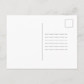 Carte postale vintage Red Truck Christmas (Dos)