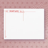 Carte postale vintage Red Willow
