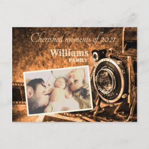 Carte Postale Vintage retro classique caméra rustique famille pe