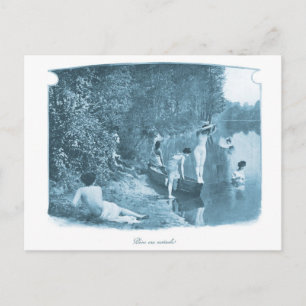 Carte Postale Vintage Rétro Femmes Française Victorienne Femme N