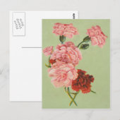 Carte postale vintage Retro Roses (Devant / Derrière)