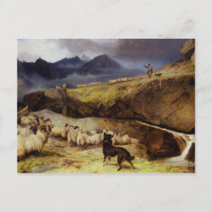 Carte Postale Vintage Richard Ansdell Isle of Sky