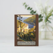 Carte postale vintage Riviera italienne Italie (Debout devant)