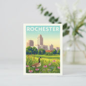 Carte Postale Vintage Rochester Minnesota (Debout devant)