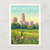 Carte Postale Vintage Rochester Minnesota (Devant)
