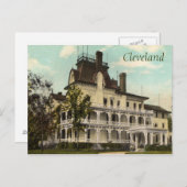 Carte postale Vintage Rockefeller Home (Devant / Derrière)