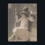 Carte Postale Vintage Romantic Couples mixtes<br><div class="desc">Vintage Romantic Couples mixtes</div>