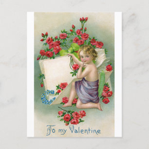 Carte postale Vintage romantique Valentine Love
