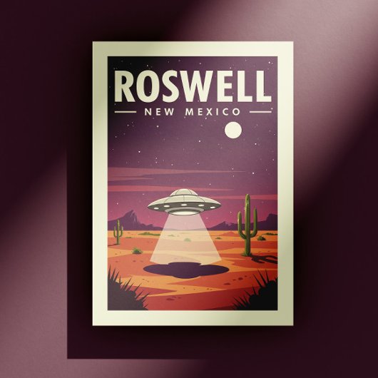 Carte Postale Vintage Roswell New Mexico