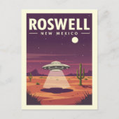 Carte Postale Vintage Roswell New Mexico (Devant)