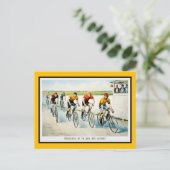 Carte postale vintage : Roue (Debout devant)