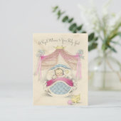 Carte Postale Vintage "Royal Baby Girl" (Debout devant)