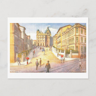 Carte Postale Vintage Rua de Sao Bento, Bahia, Brazil