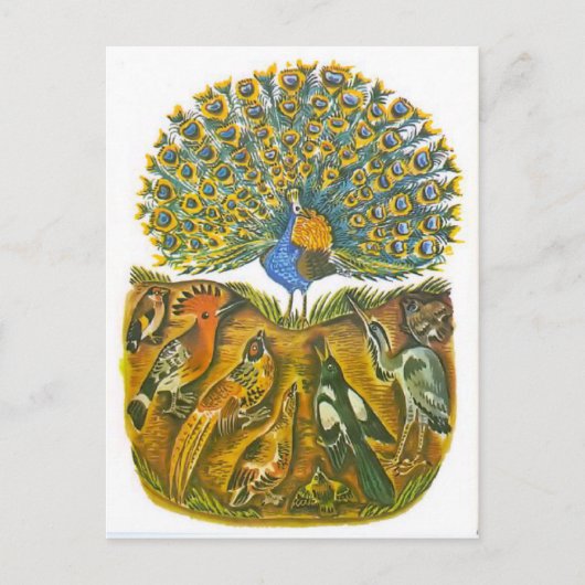 Carte Postale Vintage Russian illustrations (Devant)