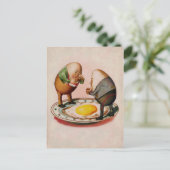 Carte postale vintage Sad Egem People (Debout devant)