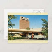 Carte postale vintage Sahara Hotel Las Vegas (Devant / Derrière)