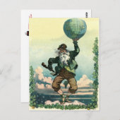 Carte Postale Vintage : Saint Patrick's day - (Devant / Derrière)