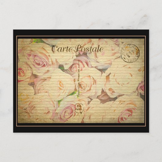 Carte postale vintage Saint-Valentin (Devant)